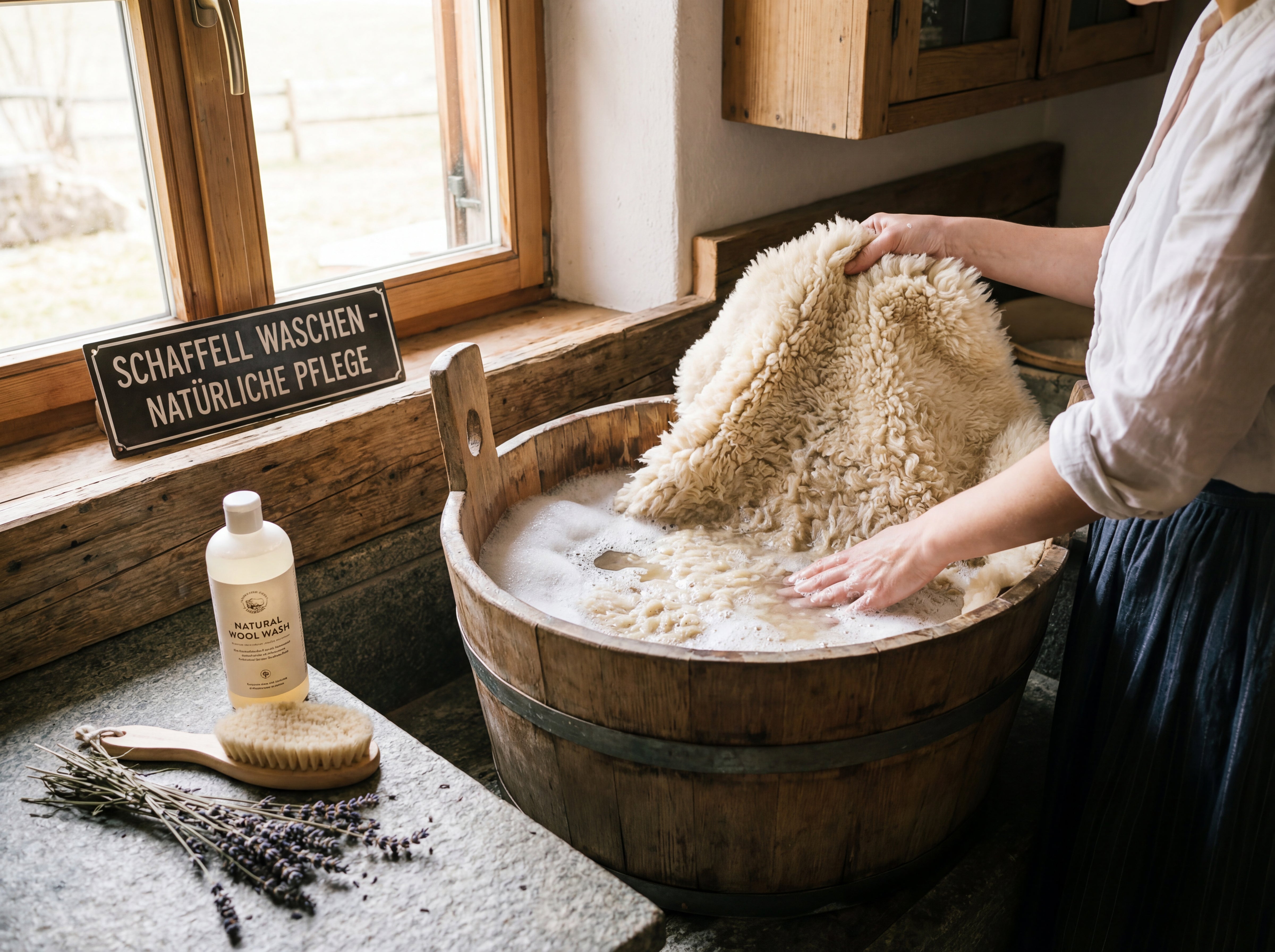 Schaffell waschen-Tipps zur Pflege Ihres Naturfells