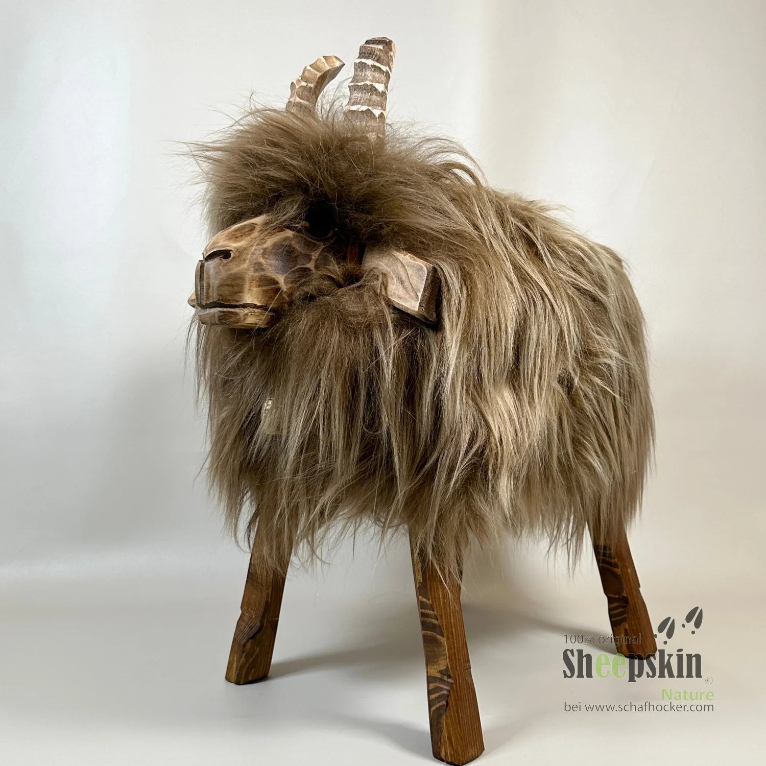 Design Tierhocker ➤ Schafhocker Hocker 𓃶 ’Zenzi die freche