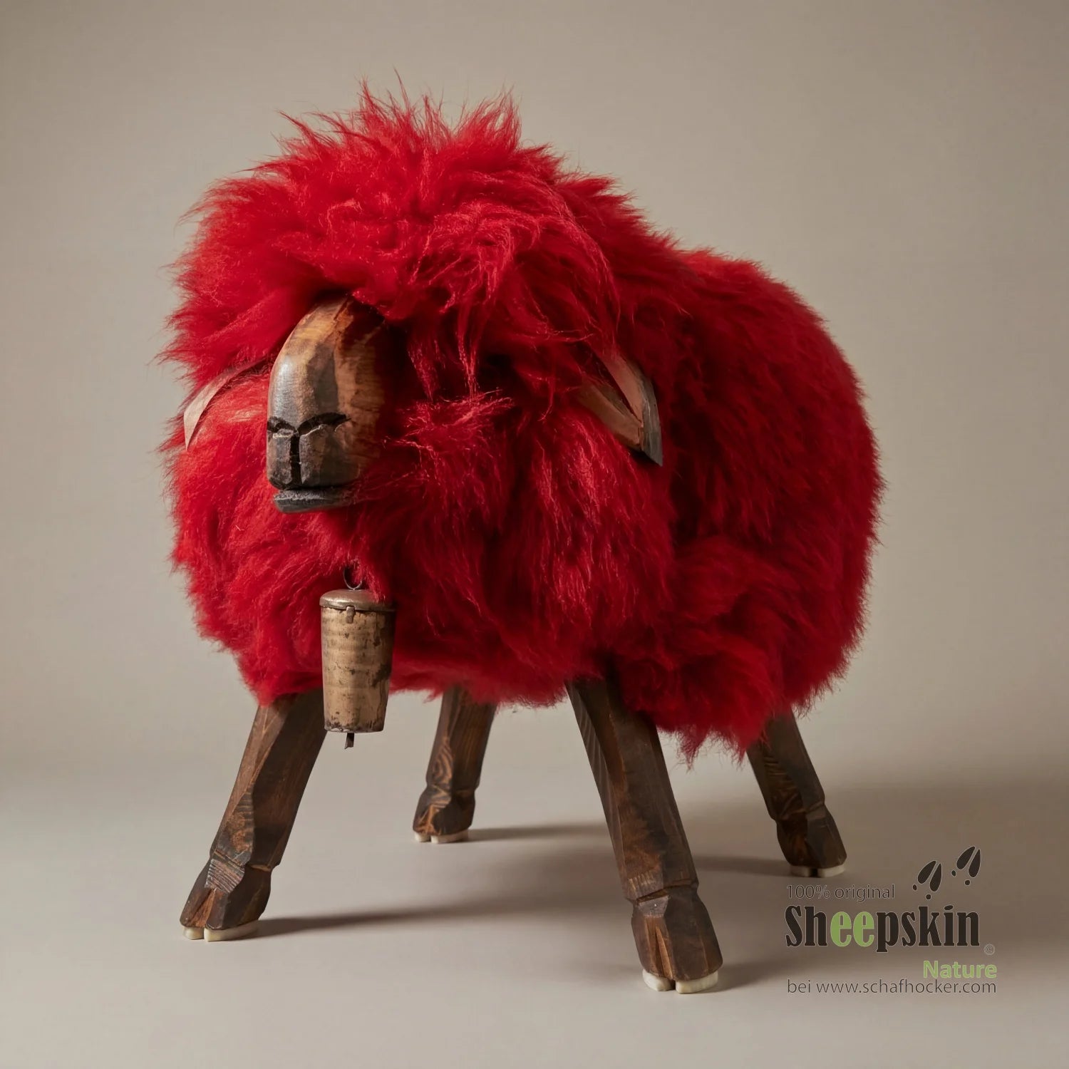 Designer Kinderhocker »Flora« das freche Madl Schafhocker