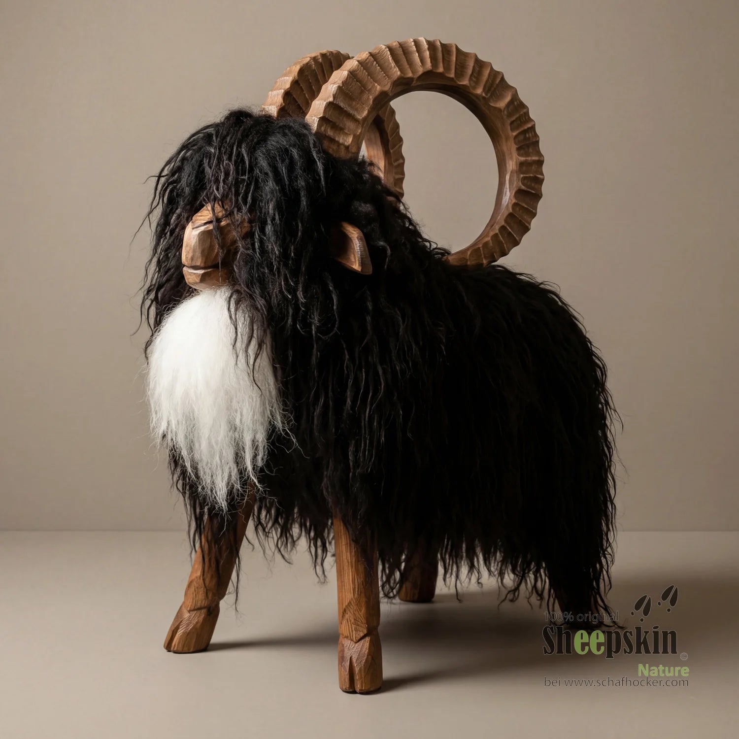 Premium Design Tierhocker Schafhocker »Caprian« der