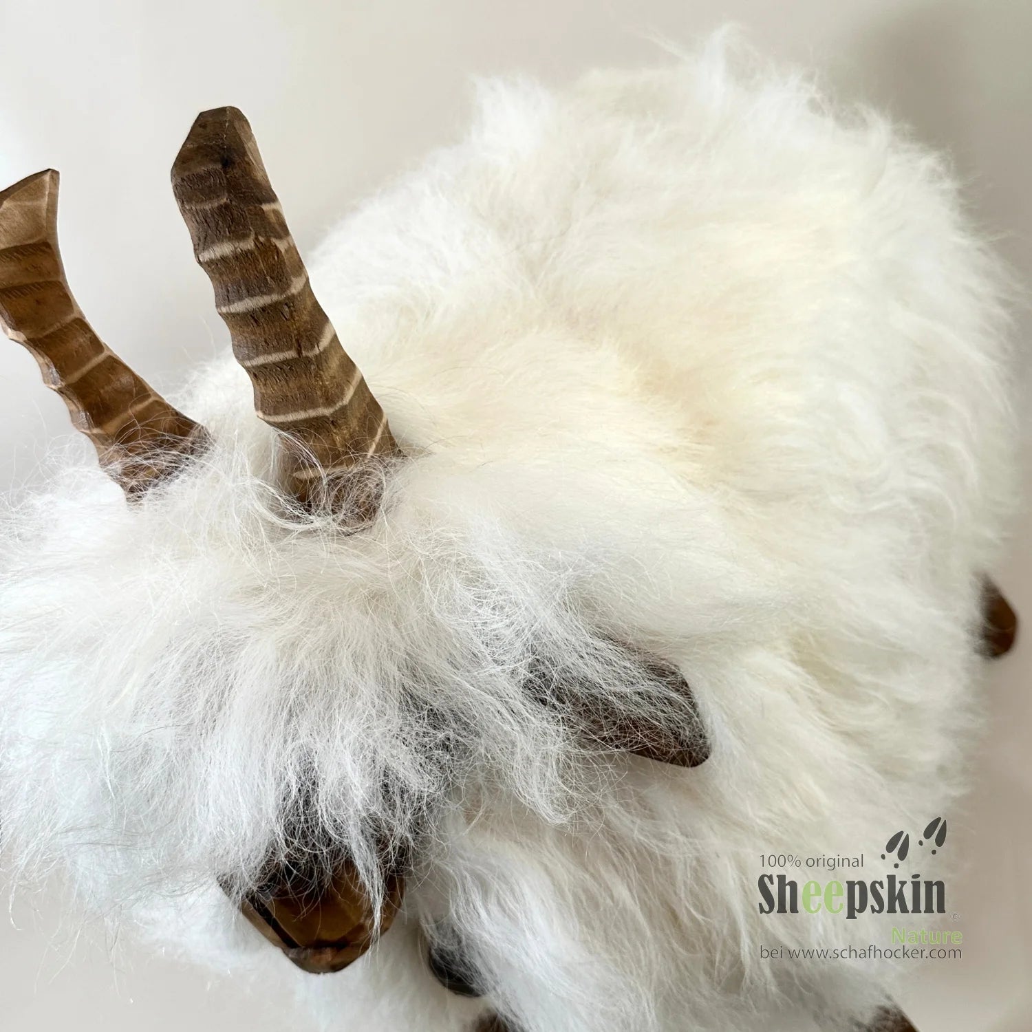 Premium Design Tierhocker ➤ Schafhocker Hocker 𓃶 ’Zenzi die