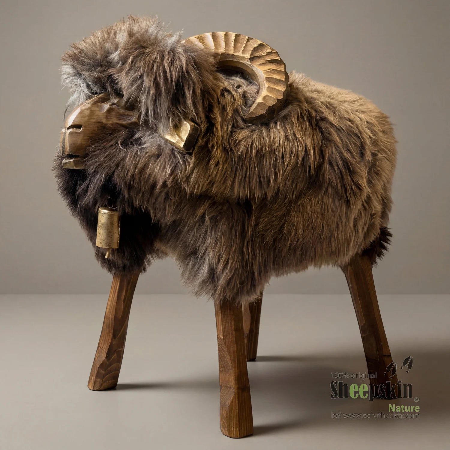 Premium Design Tierhocker Schafhocker Mufflon »Manfred«