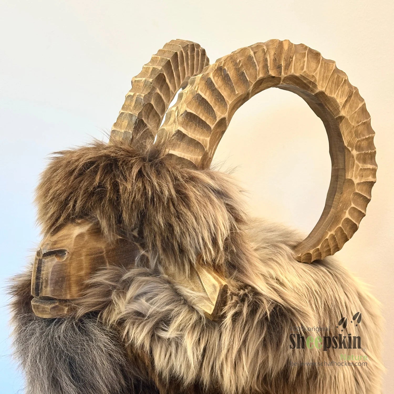 Premium Design Tierhocker ➤ Schafhocker𓃵 Rocky der