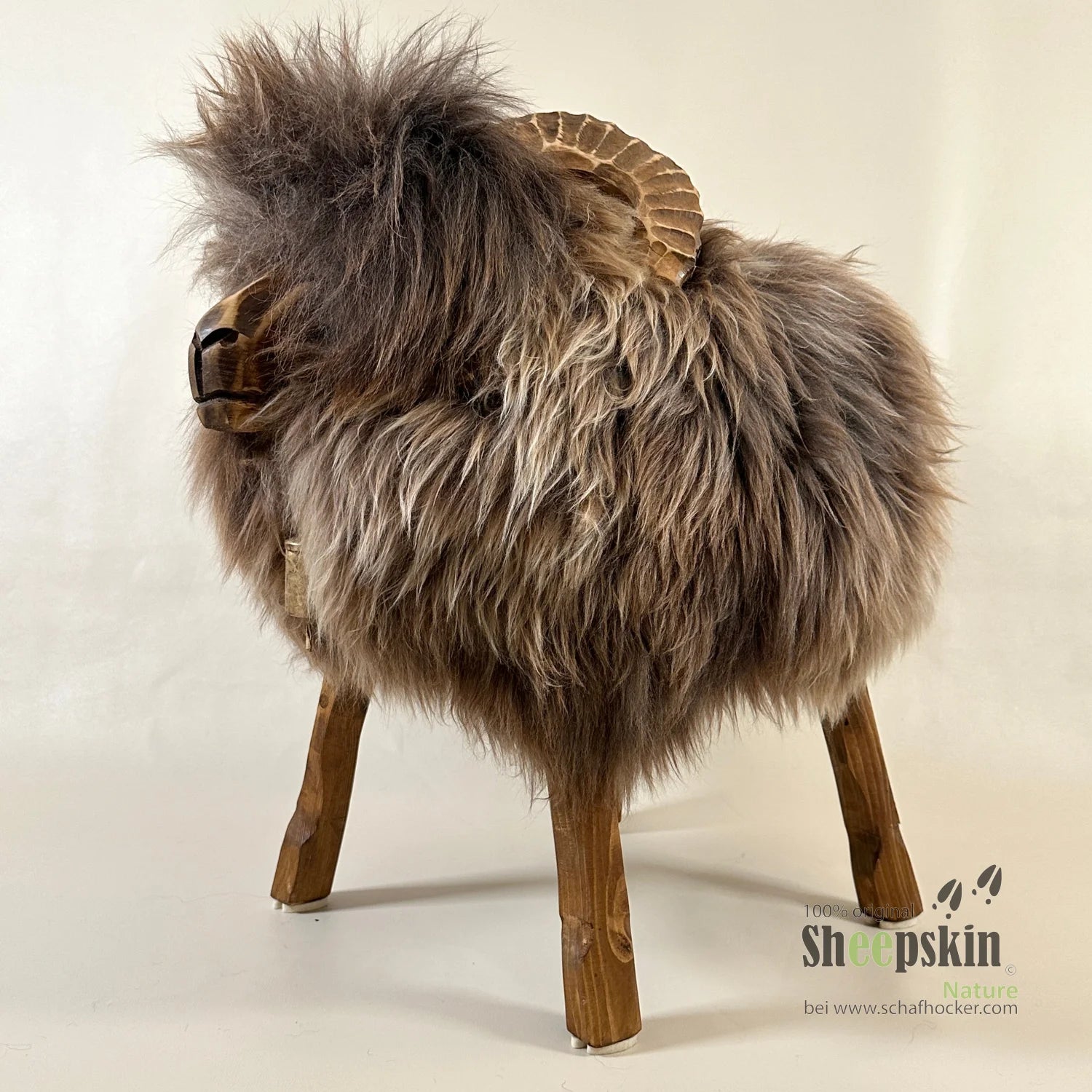 Premium Design Tierhocker ➤ Schafhocker Arthur das