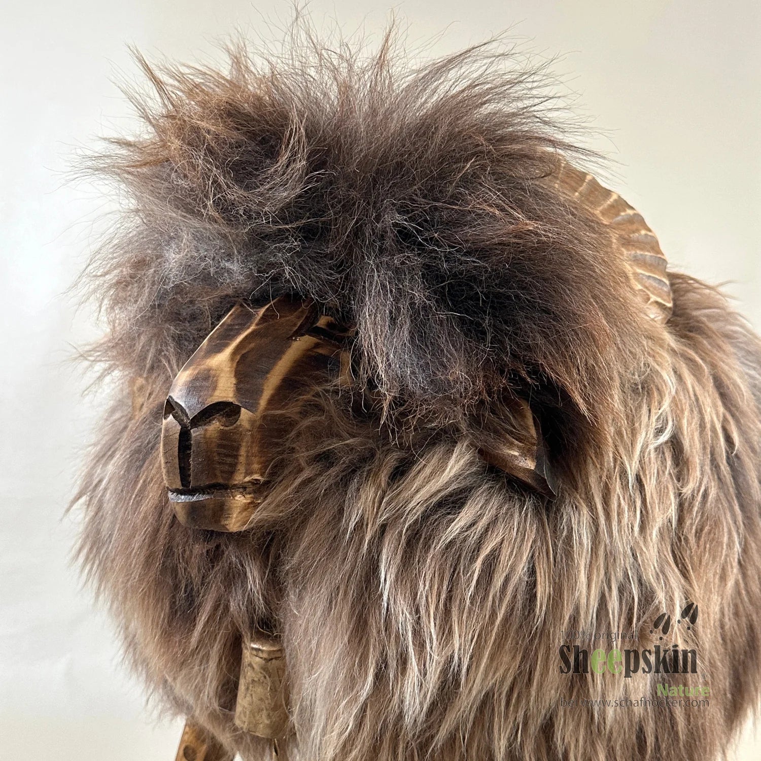 Premium Design Tierhocker ➤ Schafhocker Arthur das