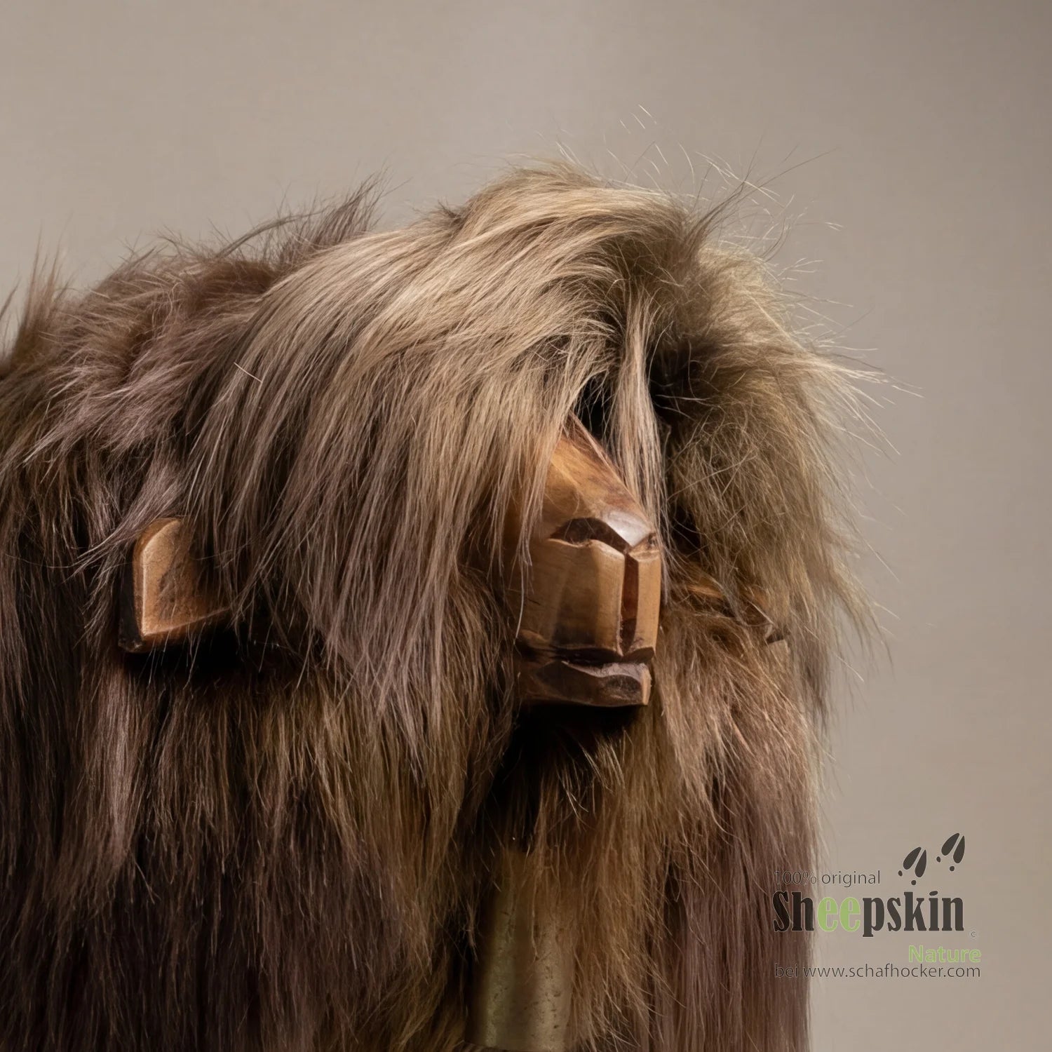 Premium Tierhocker Schafhocker »Antonia« das wilde Madl fox