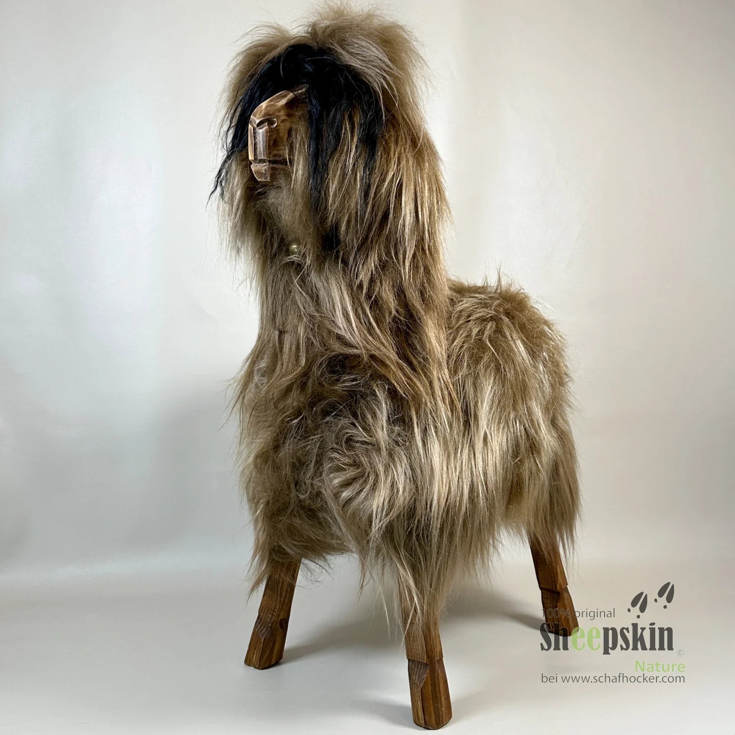 Designer Schafhocker Alpaka Ötzi Lou Hocker Tierhocker