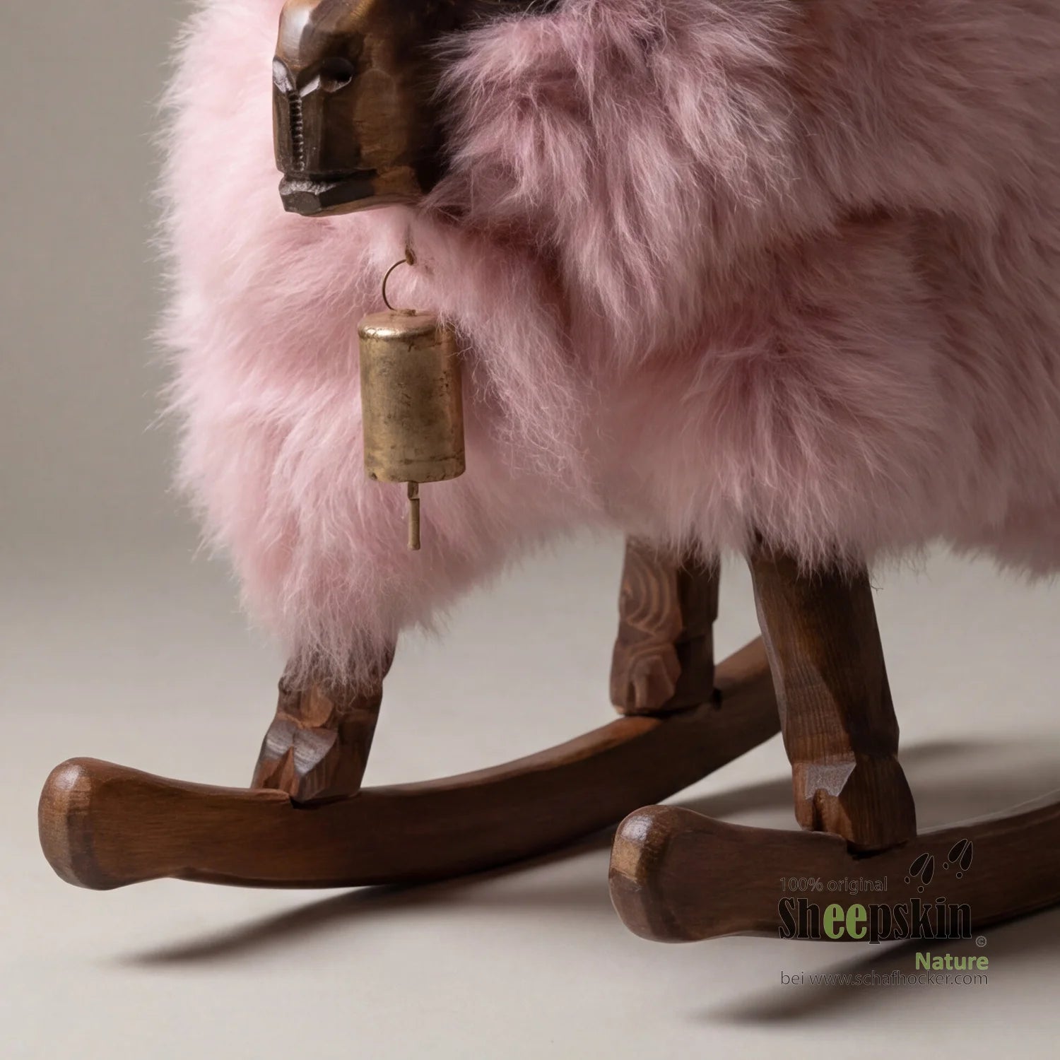 Schafhocker »Berni« das Schaukelschaf zuckerlrosa für