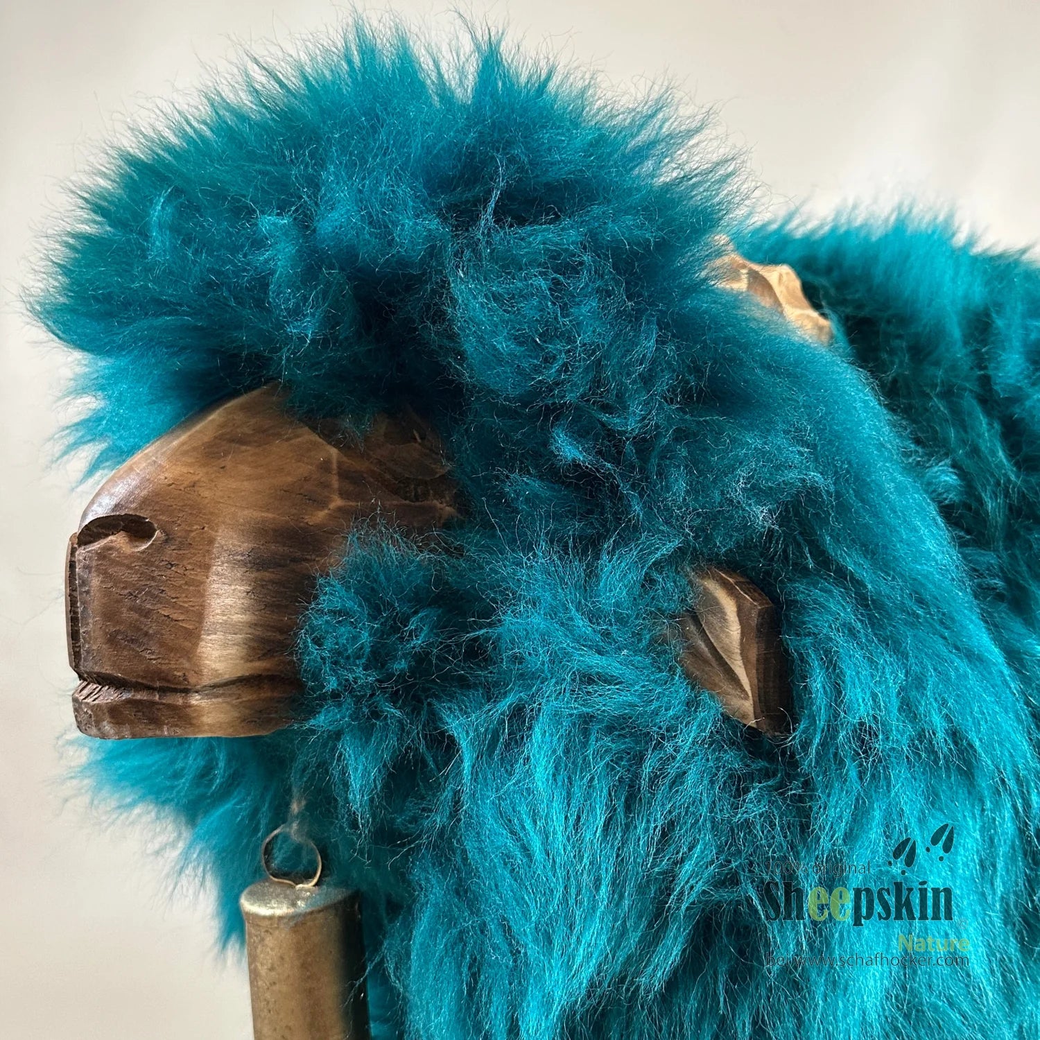 Schafhocker ➳ Emil der glamouröse Bua petrol Hocker