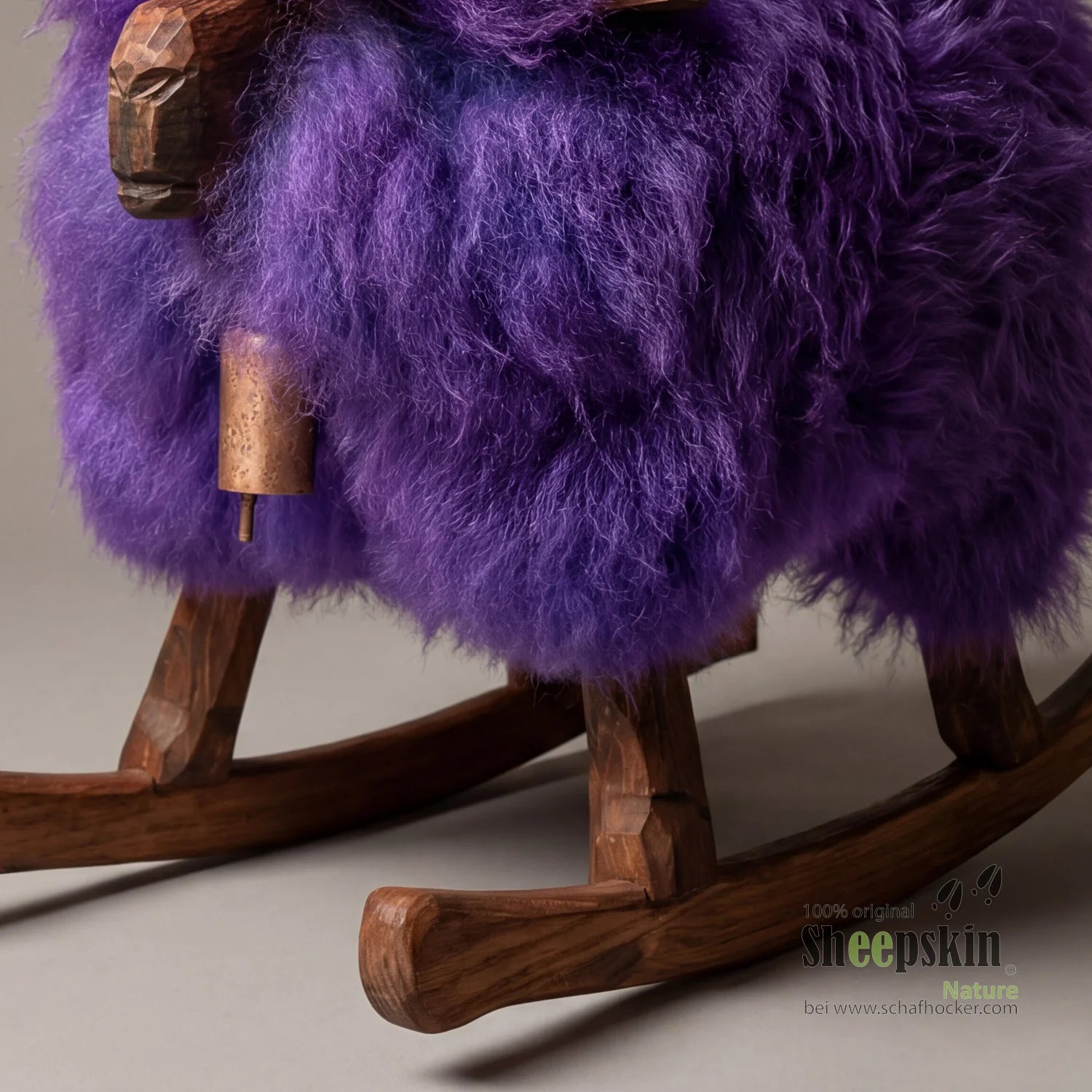 Schafhocker »Matilda« das Schaukelschaf lila Tierhocker