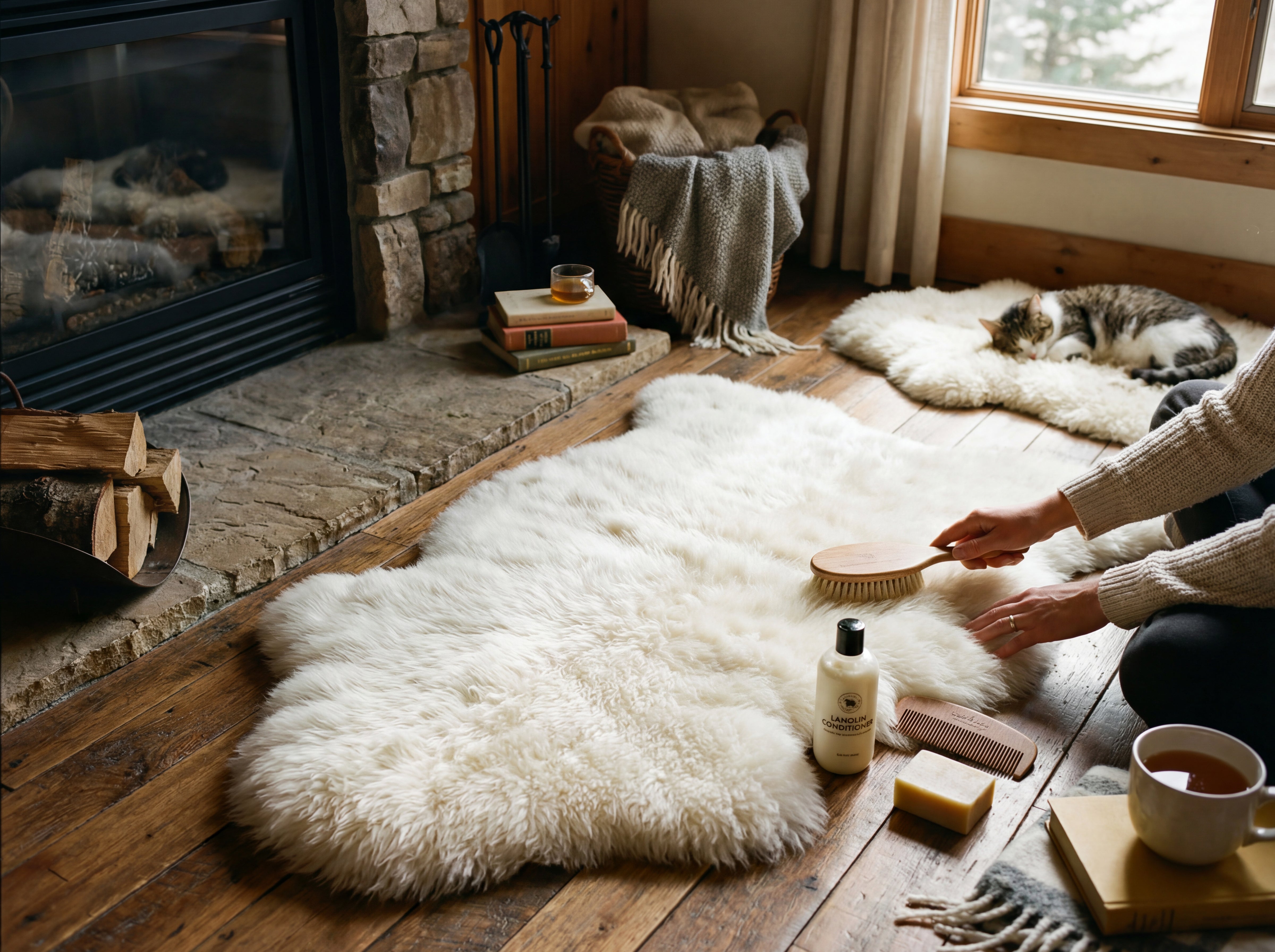 Die besten Tipps zur Pflege von Schaffellen