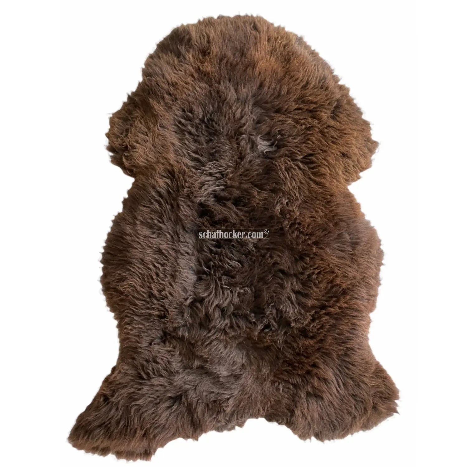 Sitzauflage 110-120cm Fell braunbärbraun – handgefertigte Tierhocker für  Zuhause