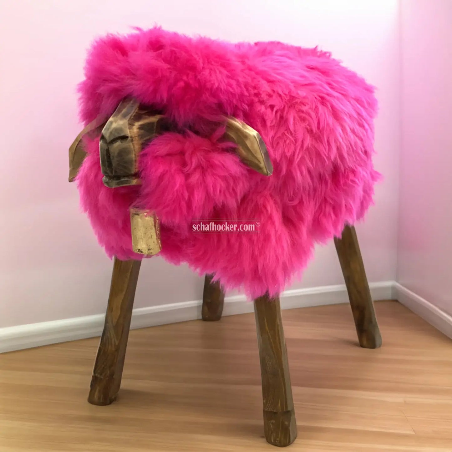 Schafhocker ➳ Mia das farbenfrohe Madl pink Designer