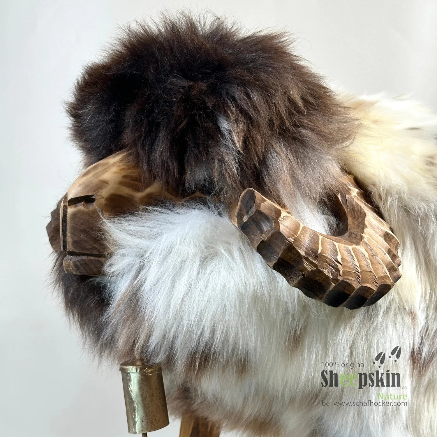 absolutes Einzelstück | Schafhocker Mufflon Georg reverse