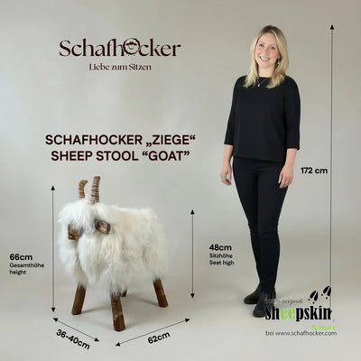 Premium Design Tierhocker Schafhocker »Enzo« die freche