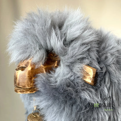 Barhocker ➳ Sterling das klassische Madl silber grau