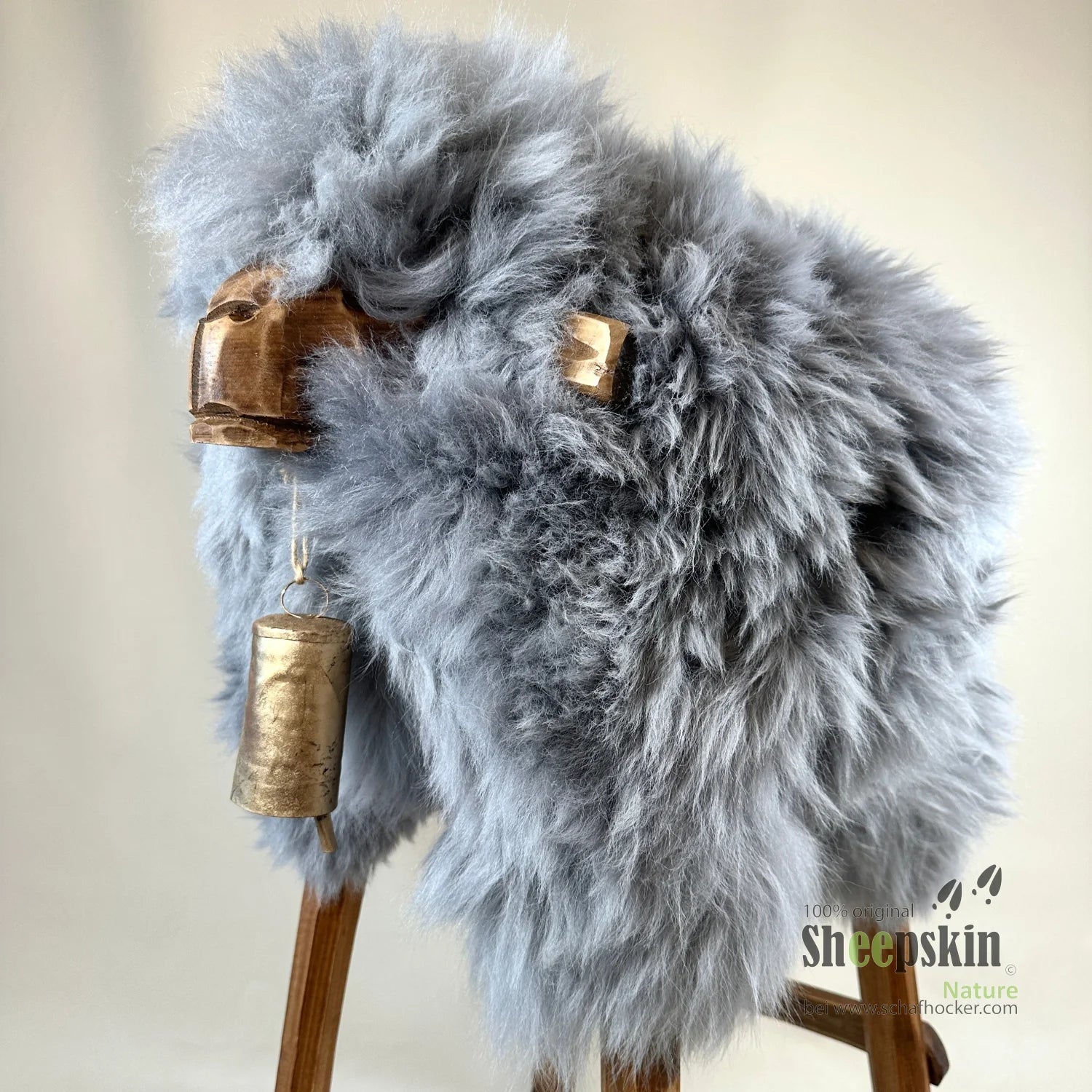 Barhocker ➳ Sterling das klassische Madl silber grau