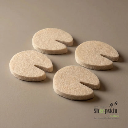 Bodenschoner-Set 4 Stück - Premium Naturfilz-Pads für