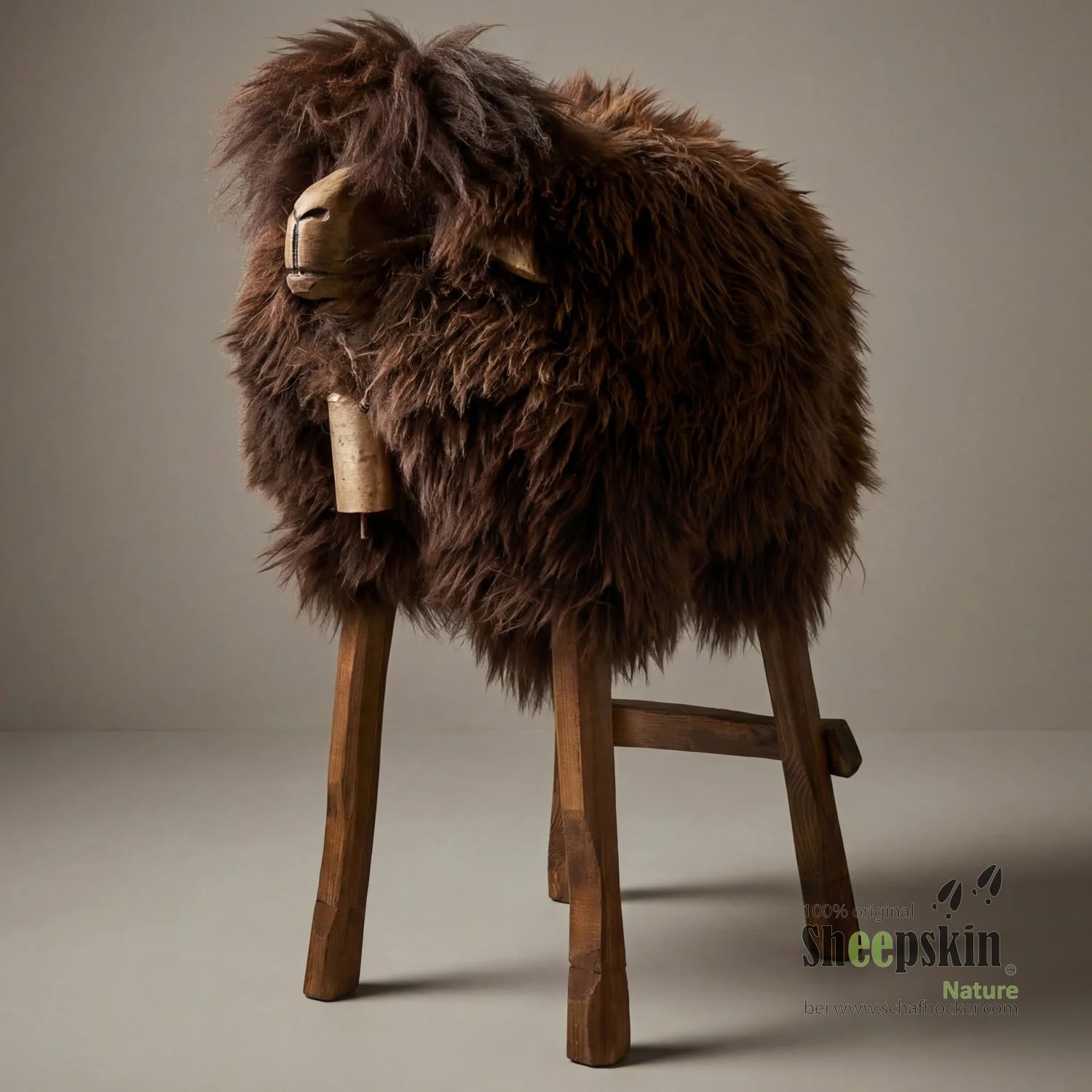 Design Barhocker Tierhocker Schafhocker »Berta« das wilde