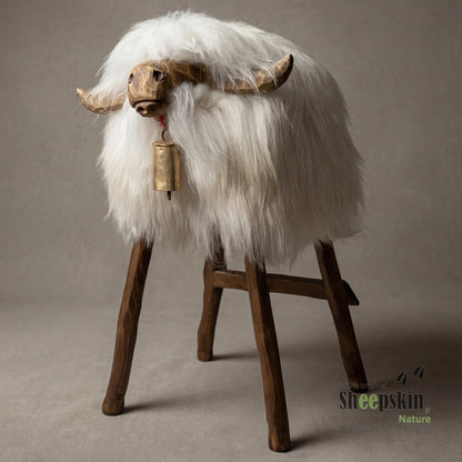 Design Barhocker Tierhocker Schafhocker »Siegfried« der