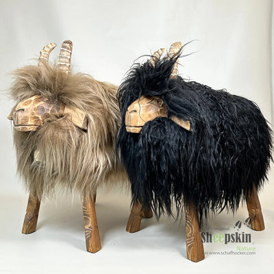 Design Tierhocker ➤ Schafhocker Hocker 𓃶 ’Zenzi die freche