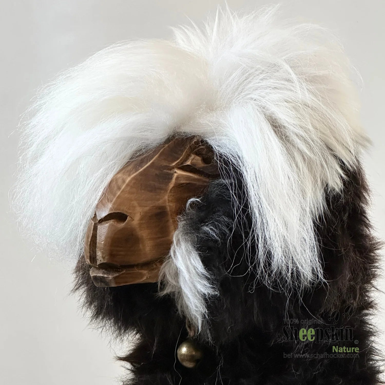 Designer Schafhocker Alpaka Helga Hocker Tierhocker