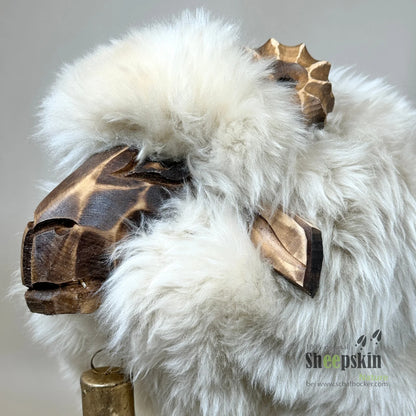 Schafhocker ➳ Toni der elegante Bua champagner Hocker