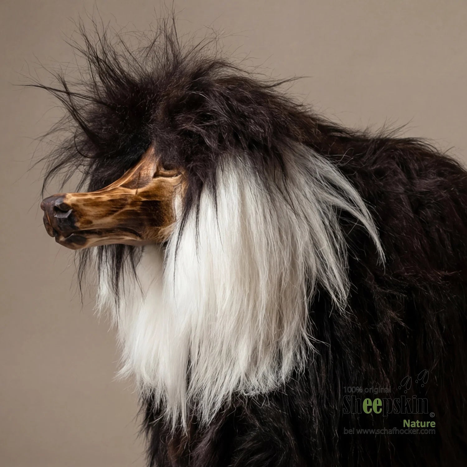 Hund »Bello« das Schaukelpferd schwarz - braun Schaukel für