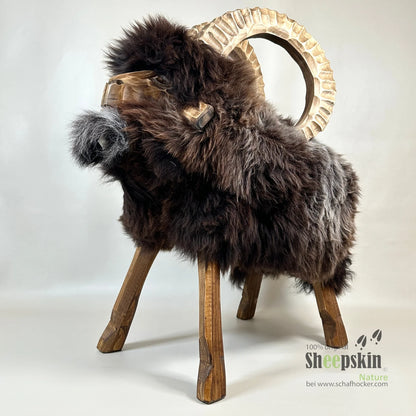 Premium Design Tierhocker ➤ Schafhocker absolutes