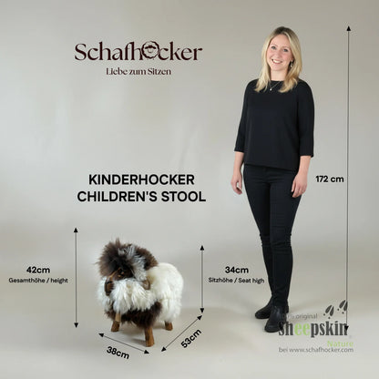 Premium Design Schafhocker Kinderhocker Bua »Clemens«