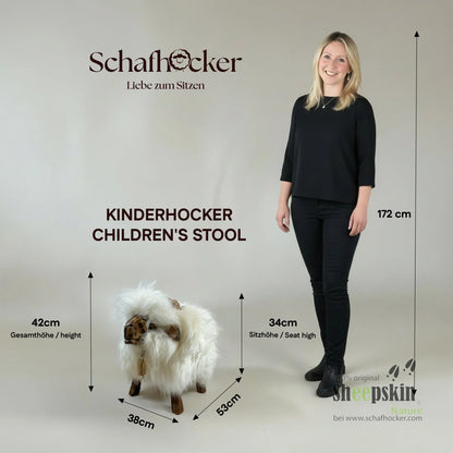 Premium Design Tierhocker Kinderhocker »Grunzi« das süße