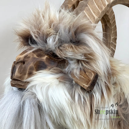 Premium Design Tierhocker ➤ Schafhocker 𓃵 Rocky der