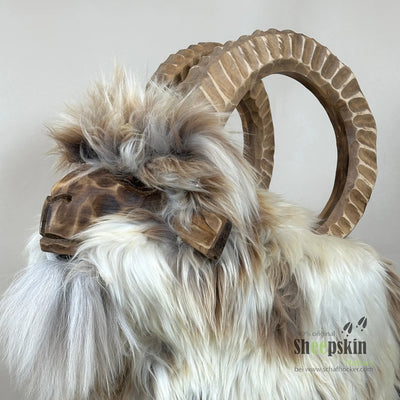 Premium Design Tierhocker ➤ Schafhocker 𓃵 Rocky der