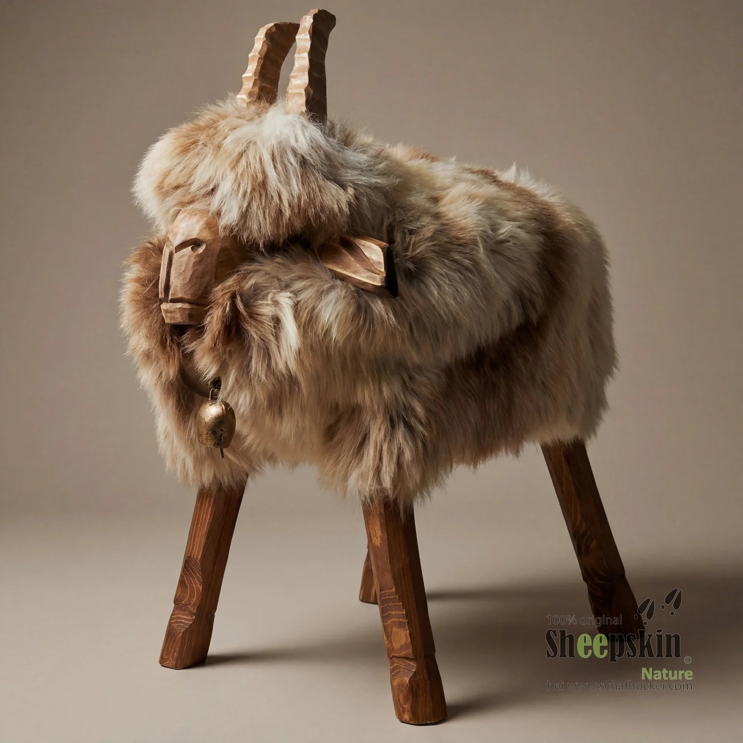 Premium Design Tierhocker Schafhocker Hocker »Gretl« die