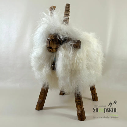 Premium Design Tierhocker ➤ Schafhocker Hocker 𓃶 ’Zenzi die