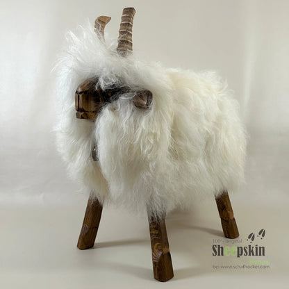 Premium Design Tierhocker ➤ Schafhocker Hocker 𓃶 ’Zenzi die