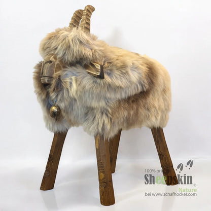 Premium Design Tierhocker ➤ Schafhocker Hocker 𓃵 ’Zenzi die