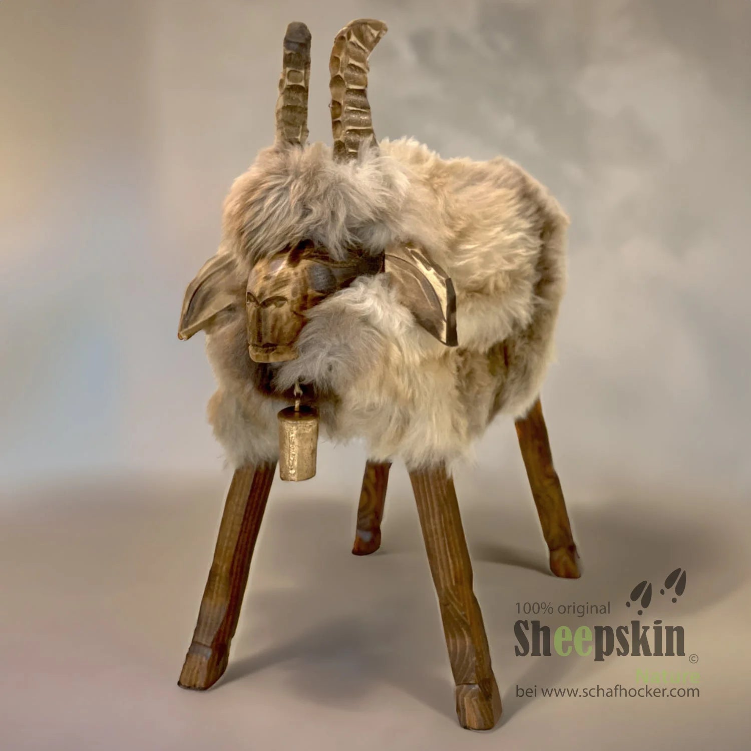 Hocker 𓃵 ’Zenzi die freche Ziege’ light limited