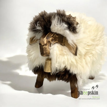 Premium Design Tierhocker ➤ Schafhocker Kinderhocker