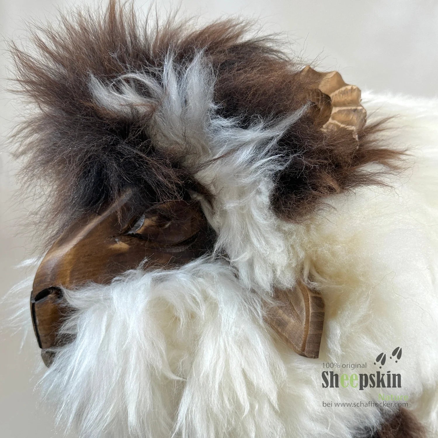 Premium Design Tierhocker ➤ Schafhocker Kinderhocker