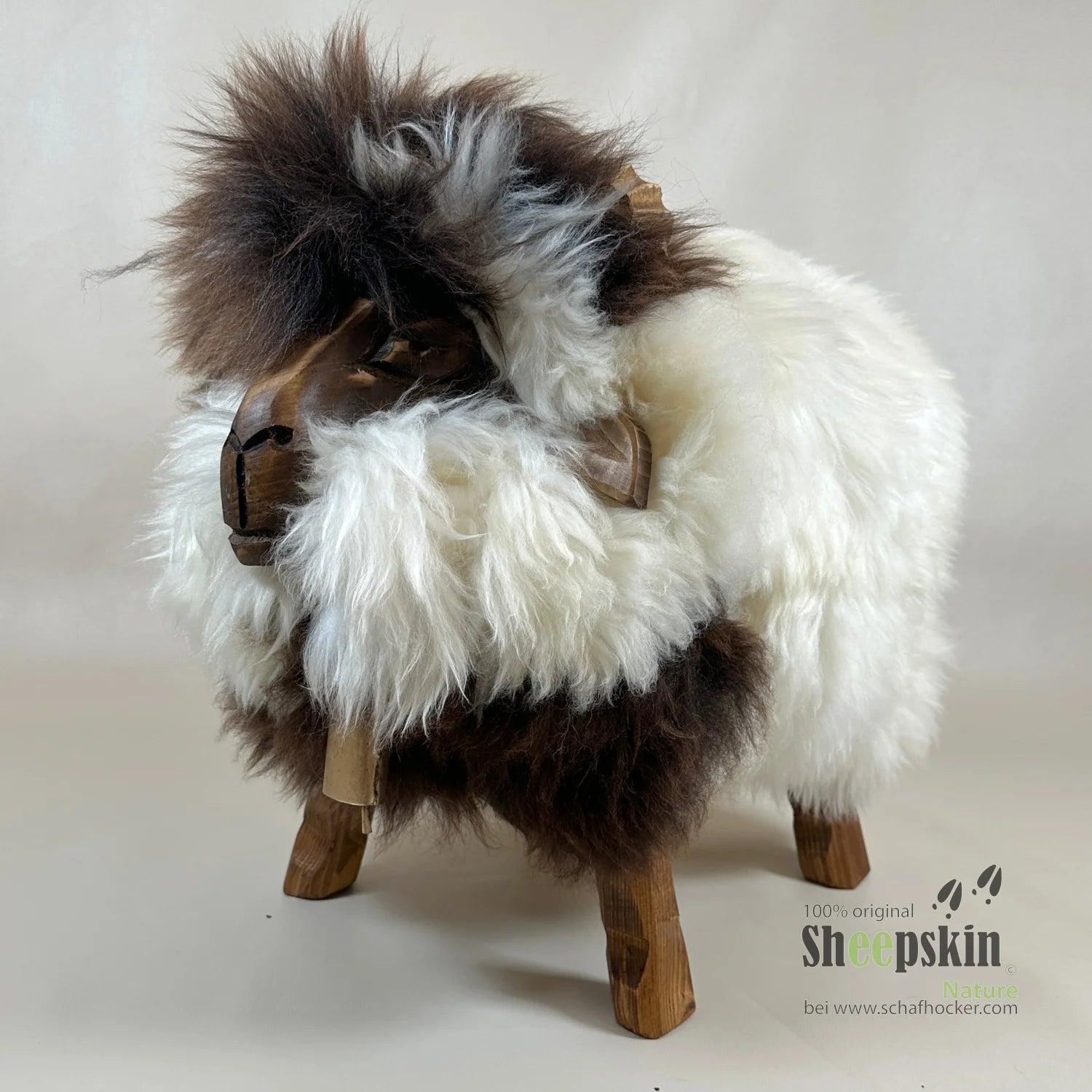 Premium Design Tierhocker ➤ Schafhocker Kinderhocker