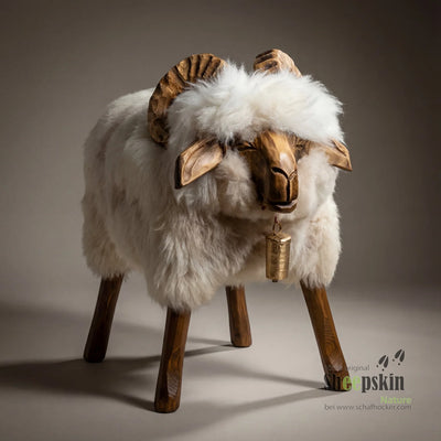 Premium Design Tierhocker Schafhocker »Luxo« das Mufflon