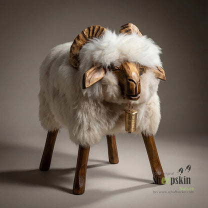 Premium Design Tierhocker Schafhocker »Luxo« das Mufflon