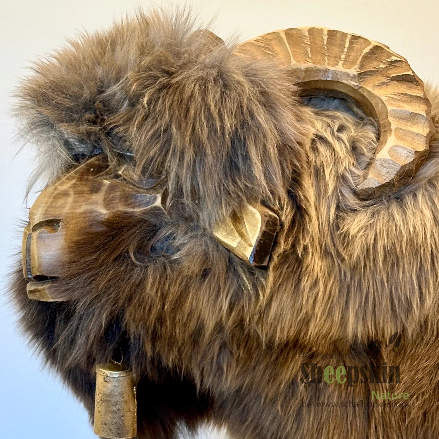 Premium Design Tierhocker ➤ Schafhocker Mufflon 💕 Manfred