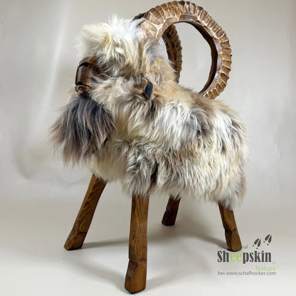 Premium Design Tierhocker ➤ Schafhocker 𓃵 Nelio der