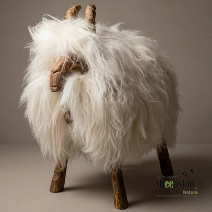 Premium Design Tierhocker Schafhocker Ziege »Zelda« Island
