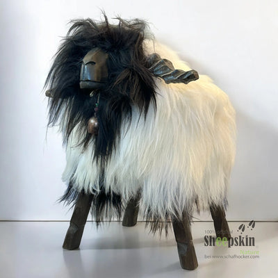 Premium Design Tierhocker ➤ Schafhocker ➳ Jolo das Walliser