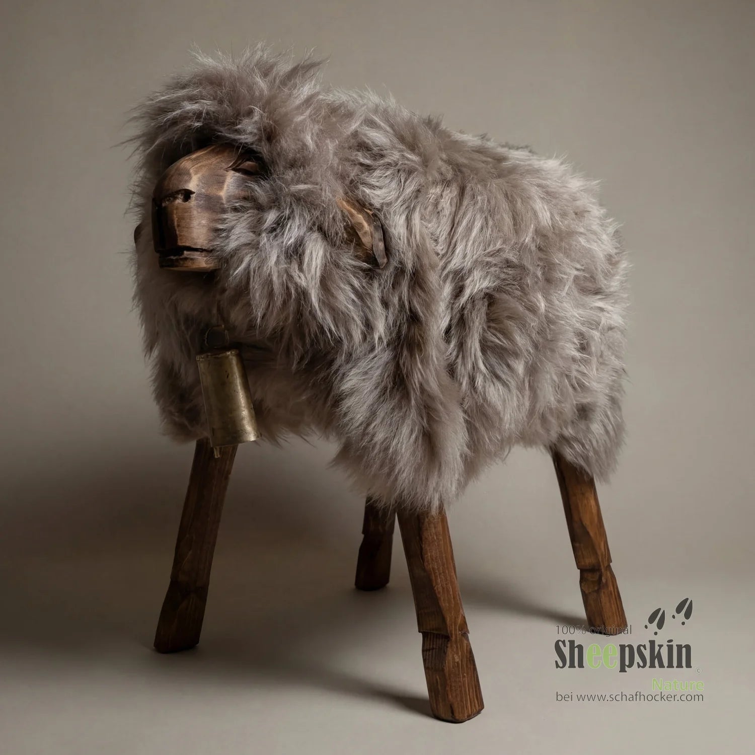 Premium Tierhocker Schafhocker »Luisa« das wandelbare Madl