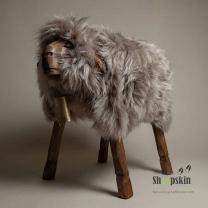 Premium Tierhocker Schafhocker »Luisa« das wandelbare Madl