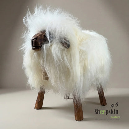 Premium Tierhocker Schafhocker »Sandy« das wilde Madl